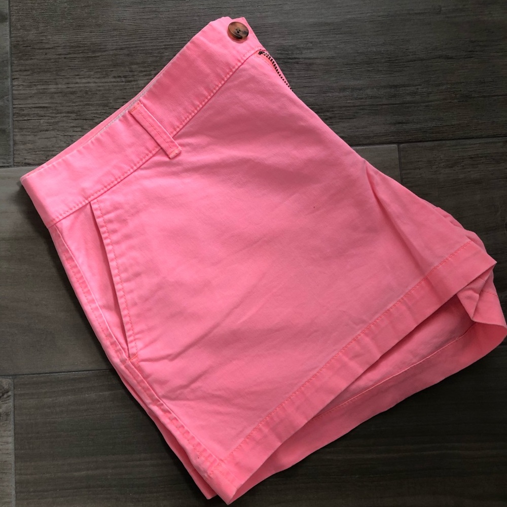 Hot pink shorts